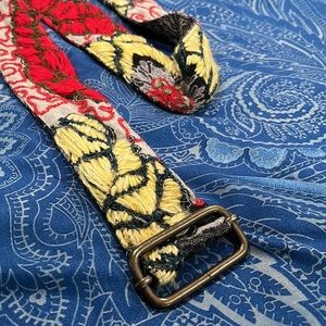 Boho Prana Embroidered Belt